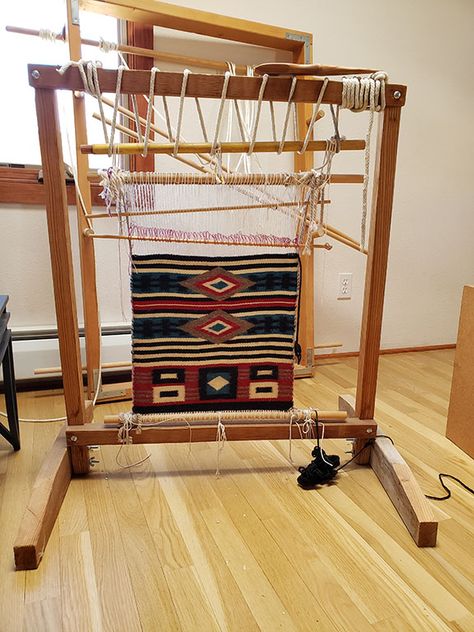 OSU Alumni Association - Weaving: Spider Woman's Gift to the Navajos (Virtual Lecture) Blanket Weaving, Navajo Women, Loom Rug, Navajo Weaving, Navajo Rug, Vintage Props, Rug Weaving, Navajo Style, Navajo Rugs