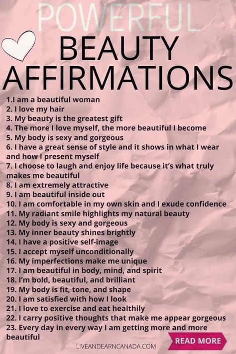 40 Powerful beauty affirmations to enhance your beauty. Beauty affirmations will make you beautiful. We all are indeed beautiful from the inside but our real beauty is covered with the dust and grime of wrong thoughts, wrong deeds, etc. Powerful Manifestation Affirmations Beauty, Divine Beauty Affirmations, Powerful Beauty Affirmations, Pretty Hurts Beyonce, Mum Aesthetic, Manifesting Affirmations, Beauty Affirmations, Divine Spirit, Healing Sounds