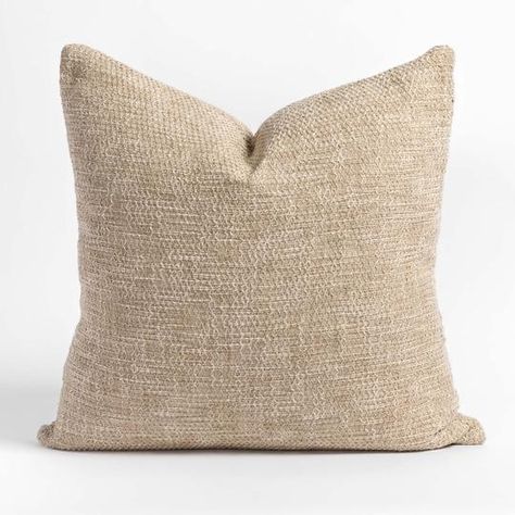 Visit our Neutral pillow collection to find all the latest home decor trends. Burlap, Throw Pillow, Texture, Pillows, Fabric, Black, Home Decor, Home Décor