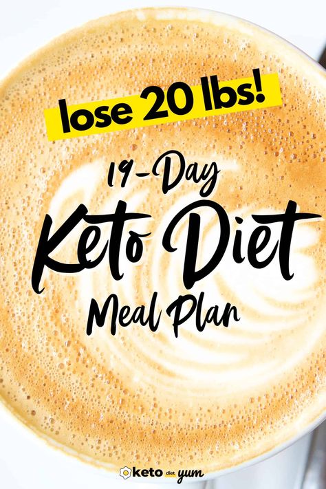 This ultimate keto diet plan for beginners has everything you need to know to start keto. The 19-day keto meal plan includes recipes, tips, and shopping lists. Keto Diet Results, Easy Keto Meal Plan, Free Keto Meal Plan, Start Keto, Beginner Meal Planning, Low Carb Meal Plan, Ketogenic Diet Meal Plan, Low Carb Breakfast Recipes, Best Keto Diet