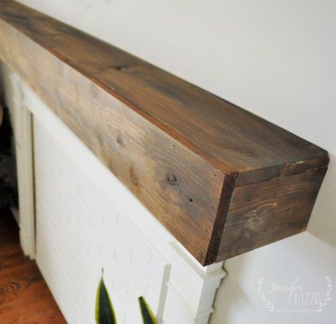 Build A Fireplace Mantel, Mantel Cover, Diy Mantle, Diy Fireplace Mantle, Beam Fireplace, Faux Fireplace Mantels, Diy Mantel, Diy Fireplace Makeover, Boxes Ideas