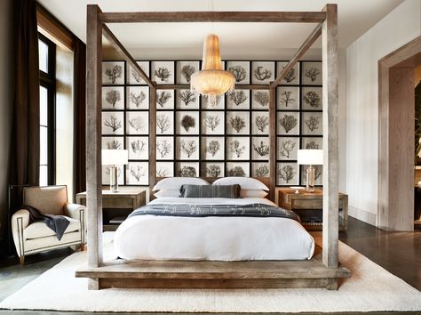 A Look Inside RH Seattle, The Gallery at University Village — Fresh Jess Rh Interiors, Restoration Hardware Bedroom, Restauration Hardware, House Types, Restoration Hardware Style, Interiors Bedroom, Restoration Hardware Bedding, Sea Fan, French Bedroom