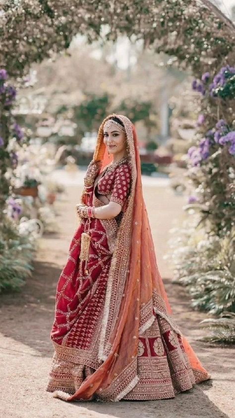 Elegant Red Wedding Lehenga Designs For A Intimate Wedding Lehenga Trends 2023, Marriage Quotes Short, Trending Bridal Lehenga, Lehenga Designs 2023, Best Marriage Quotes, Indian Bride Dresses, Red Bridal Lehenga, Bridal Pose, Latest Bridal Lehenga Designs