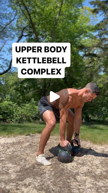 Kettlebell Workout Upper, Upper Body Workout Kettlebell, Crossfit Upper Body Workout, Kettlebell Upper Body Workout, Upper Body Workout Men, Upper Body Kettlebell, Upper Body Kettlebell Workout, Kettlebell Core Workout, Kettlebell Hiit