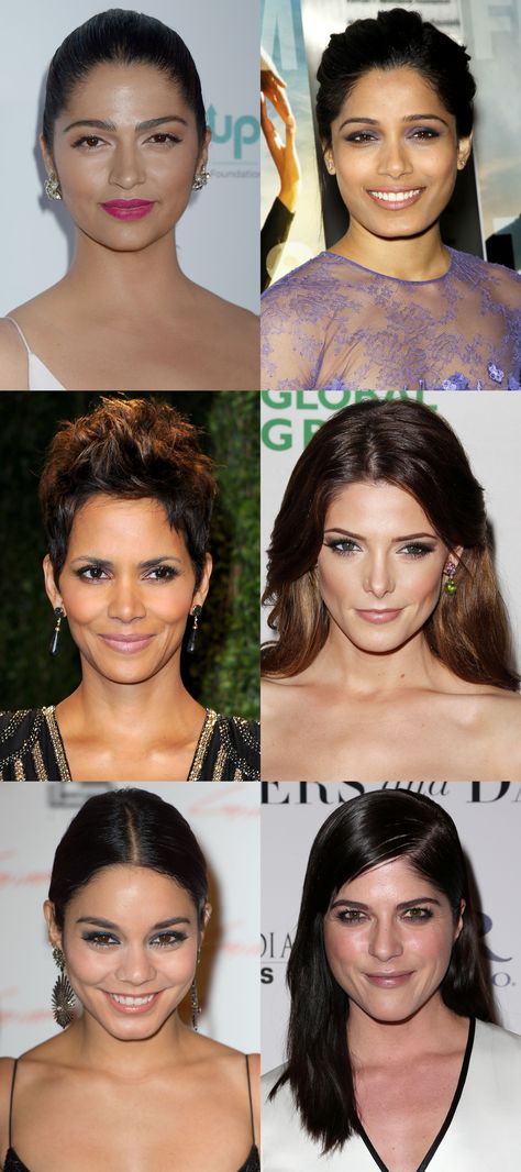 Diamond face shape celebrity examples Diamond Face Shape Celebrities, Hair Cuts Oval Face, Round Face Celebrities, Pear Shaped Face, Haircuts For Round Face Shape, Diamond Face Hairstyle, Haircut For Face Shape, Glasses For Your Face Shape, Long Face Shapes