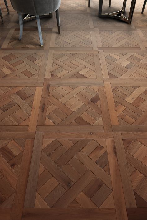 Rustic Oak Versailles tiles floors Italy House, Geometric Tiles, Wooden Floor, Wooden Flooring, Versailles, Tile Floor, Tile, In Italy, Flooring