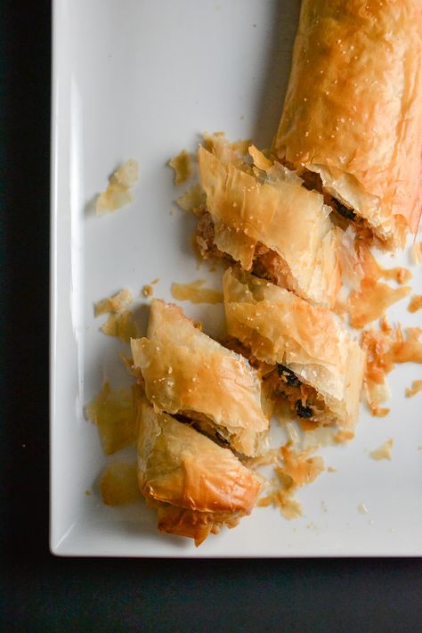 sweet cabbage strudel | things i made today Cabbage Strudel, Cabbage Ideas, Sweet Cabbage, Bavarian Recipes, Strudel Recipes, Nut Rolls, Apple Strudel, German Heritage, Fried Cabbage