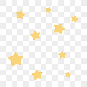 Star Png No Background, Cute Stars Png, Star Clipart Cute, Yellow Star Png, Sky Clipart, Stars Clipart, Png Star, Stars Png, Crown Illustration