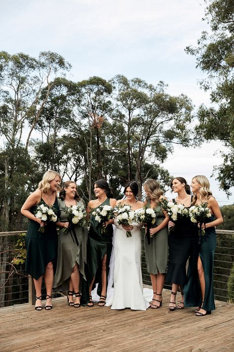 Everest Green Bridesmaid Dresses, Shades Of Green Wedding Bridesmaid Dress, Different Shades Of Dark Green Bridesmaid Dresses, Darker Bridesmaid Dresses, October Bridesmaid Dresses Green, Bridesmaids Dresses Green Mismatched, Color Variation Bridesmaid Dresses, Green And Navy Bridesmaid Dresses, Green Colour Palette Bridesmaid Dresses