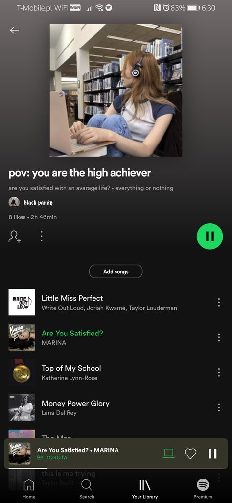 Overachiever Quotes, Study Playlist, Motivation Playlist, Play Playlist, Money Power Glory, High Achiever, Short Attention Span, Little Miss Perfect, Miss Perfect