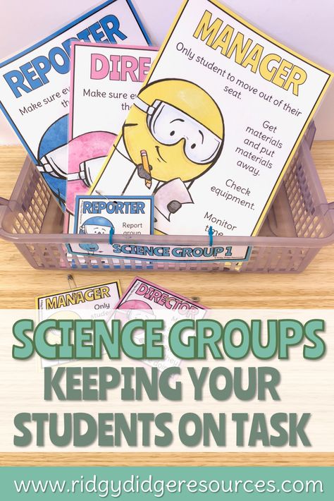 Assigning roles in science groups can be a helpful way of managing student participation in science investigations. Assigning roles encourages participation, develops responsibility and increases accountability among your students. #science #groupwork #sciencegroups #posters #badges #classroomdisplay Group Roles, Exit Slips, Writing Rubric, Teacher Support, Exit Tickets, Student Jobs, Paragraph Writing, Free Teaching Resources, Poetry Lessons