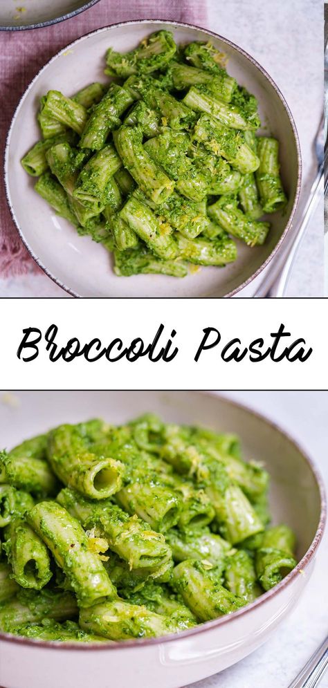 If you are looking for a #healthy and #quick #pasta dish that the whole #family will love, our #broccoli pasta or #green pasta is a perfect choice. This recipe is #vegan and can easily be made #gluten-free. Vegan Pasta Broccoli, Broccoli Avocado Pasta, Broccoli Spinach Pasta Sauce, Broccoli And Pea Pasta, Broccoli Rigatoni Pasta, Vegan Creamy Broccoli Pasta, Pasta With Broccoli And Spinach, Italian Broccoli Pasta, Broccoli Ricotta Pasta