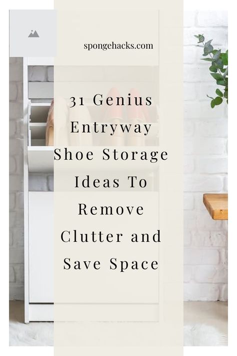 Anyone who’s ever lived in a small apartment or home knows that storage space is always at a premium. Ya’ don’t got any, really! And when it comes to shoes, that can be especially true. After all, you can only fit so many pairs of shoes in your closet! That’s why you have to take […] Hidden Shoe Rack Entryway, Functional Entryway Ideas Shoe Storage, Ways To Store Shoes By Front Door, Unconventional Shoe Storage, Cute Shoe Storage Ideas Entry Ways, Wardrobe Shoe Storage Ideas, Where To Put Shoes At Front Door, Hiding Shoes In Entryway, Shoe Storage Between Studs