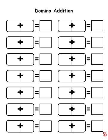 Dominoes Math Games, Domino Math, Domino Addition, Kinder Math Centers, Addition Centers, Kindergarten Math Games, Math Addition, Homeschool Math, Math Stations