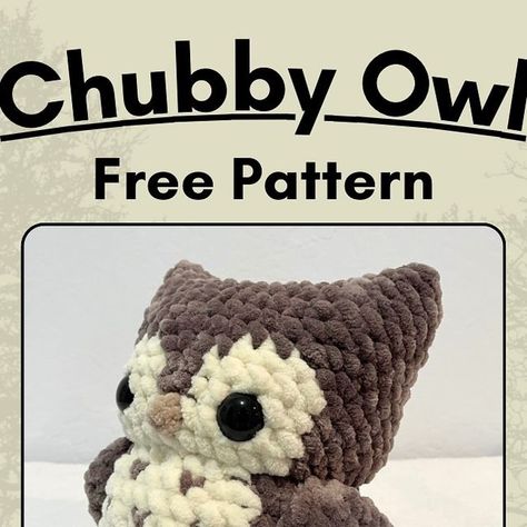 Popular Crochet Amigurumi, Harry Potter Owl Crochet Free Pattern, Crochet Duolingo Owl, Crochet Patterns For Acrylic Yarn, Owlbear Crochet Pattern, Fluffy Crochet Pattern Free, Free Cute Amigurumi Patterns, Crochet Soot Sprite Free Pattern, Beaver Crochet Free Pattern