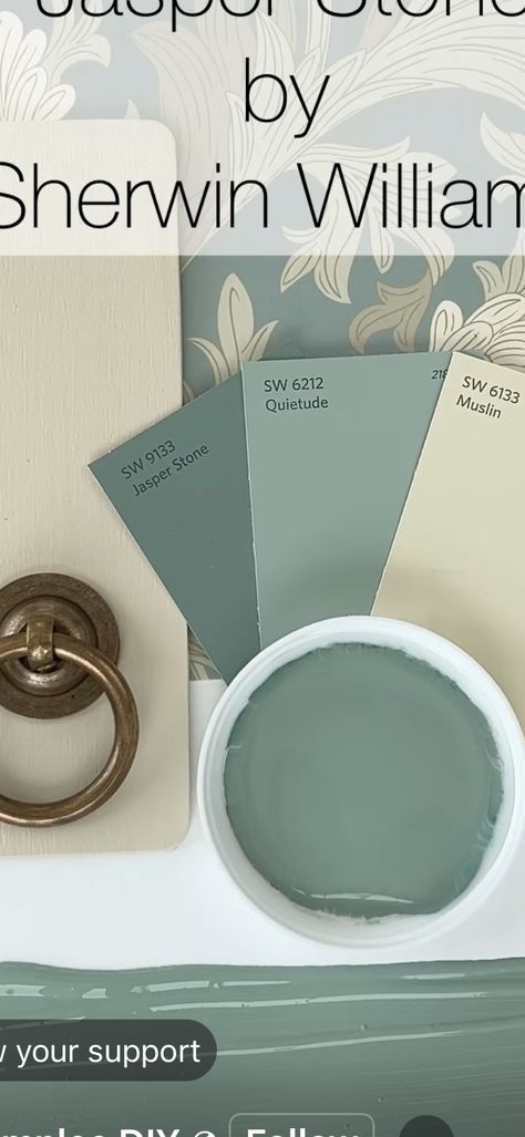 Warm Blue Green Paint Colors, Sw Blue Green Paint Colors, Blue Green Paint Colors, Jade Paint, Blue Green Paint, Muted Teal, Blue Green Paints, Green Paint Colors, Best Paint Colors