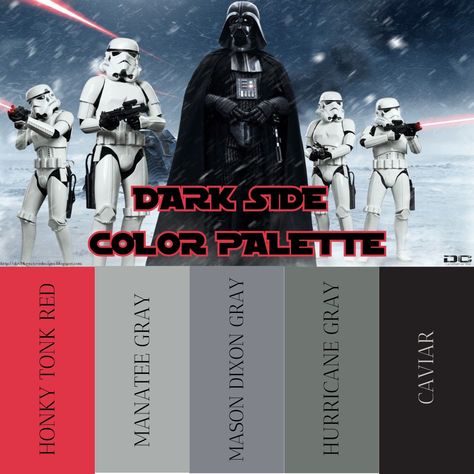 Step into the Star Wars universe this May the 4th with Dixie Belle's color palettes, featuring shades that pay homage to the epic saga. From lightsaber blues to Tatooine sands, let your creativity soar to galaxies far, far away. #MayThe4thBeWithYou #DixieBelle #StarWars #DIYCrafts #ColorPalettes #GalacticInspiration #CraftingWithTheForce #MayTheForceBeWithYou #DIYProjects #InterstellarDesigns #DixieBellePaint #BestPaintOnPlanetEarth Star Wars Color Palette, Star Wars Colors, Star Wars Sith, Red Colour Palette, May The 4th, May The 4th Be With You, Dixie Belle Paint, Color Story, Mandala Painting