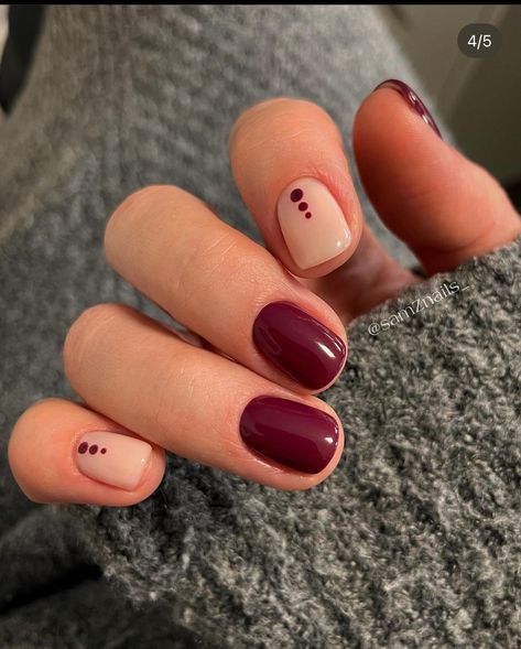 Autumn Manicure Ideas, Simple Short Nail Designs Autumn, Easy Fall Gel Nails, Easy Fall Nails Short, Short Shellac Nails Fall, French Manicure Short Nails Gel, Fall Nails Minimalist, Short Nail Inspo Fall 2024, November Nails Ideas Short