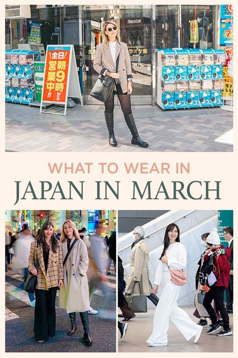 What To Wear in Japan in March