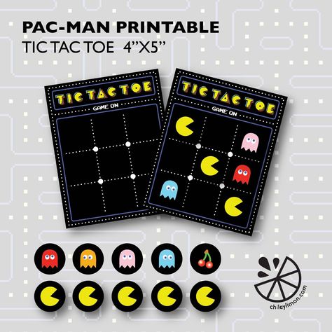 40th Birthday Games, Pac Man Party, Games For Men, Birthday Men, Birthday Decorations For Men, Men Party, Video Game Party, Mens Birthday Party, Man Party