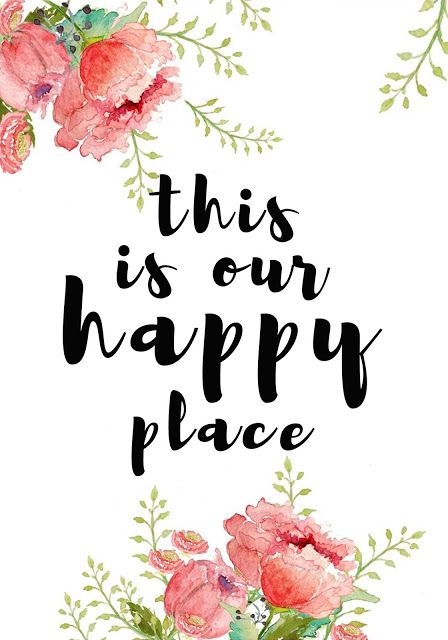 The Blooming Orchids: Free This Is Our Happy Place Printable My Home Quotes, Quote About Home, Caravan Logo, Happy Home Quotes, Quotes About Home, Happy Place Quotes, Housewarming Greetings, Painted Floral Wreath, Room Frames