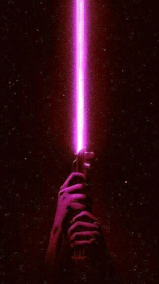 Who says that's there no such thing of a pink lightsaber 😜💜🌹 Lightsabers Wallpaper, Magenta Lightsaber, Pink Lightsaber Aesthetic, Purple Lightsaber Aesthetic, Pink Lightsaber, Lightsaber Photography, Lightsaber Aesthetic, Lightsaber Wallpaper, Lightsaber Drawing