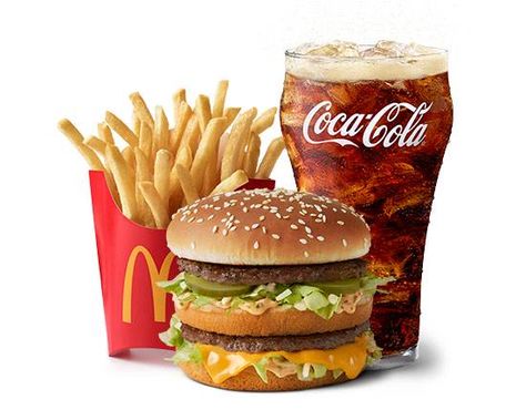 Big Mac Meal | Uber Eats Burger Png, Free Mcdonalds, Mcdonald Menu, Mcdonalds Gift Card, Double Cheeseburger, Big Mac, Happy Meal, Food Menu, Chicken Burgers