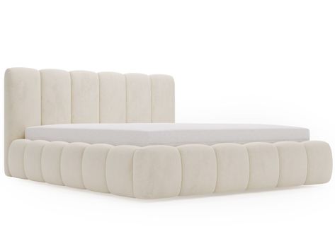 Polsterbett CLOUD online kaufen und viele Vorteile sichern: Große Auswahl, Top-Qualität, kostenloser Rückversand Room Inspo Bed, Modern White Bed, Bed 160x200, Cloud Bed, Beige Room, Luxury Room Bedroom, Modern Bedroom Interior, Beige Bedroom, Big Beds