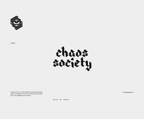 CHAOS SOCIETY | streetwear brand on Behance Streetwear Brand Identity Design, Streetwear Fashion Brands, Streetwear Branding Design, Streetwear Brand Identity, Streetwear Fashion Logo, Streetwear Logo Ideas, Clothing Brand Logo Ideas, Streetwear Logos, Streetwear Branding