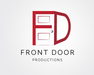 door logos Door Logo Design Inspiration, Door Logo Design, Realtor Logos, Door Building, Door Logo, Identity Project, Success In Business, Elegant Doors, Impact Windows