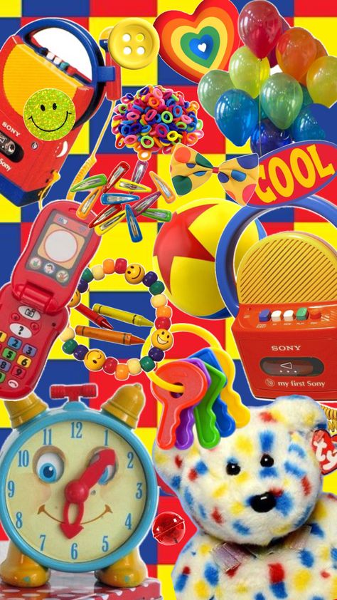 kidcore / primary colours aesthetic Primary Colours Aesthetic, Kidcore Aesthetic Wallpaper, Colours Aesthetic, Kidcore Wallpaper, Kid Core Aesthetic, Make Your Own Character, Kidcore Aesthetic, Primary Colours, Anime Room