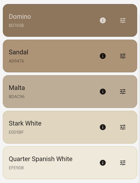 Cow Color Palette, Beige White Palette, Light Brown Hex Code, Bloxburg Wood Color Codes, White Brown Color Palette, Blonde Color Palette, Beige Color Code, Coffee Color Palette, Brown Color Code