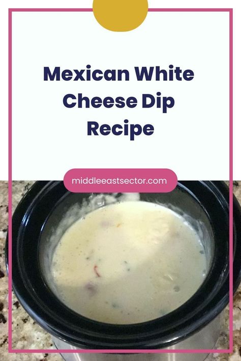 This Mexican white cheese dip recipe is similar to white cheese sauces served in many delicious Mexican restaurants. It is so delicious and so versatile. It is the best authentic… Little Caesars Crazy Bread Recipe, White Queso Dip Recipe, Queso Blanco Recipe, White Cheese Dip Recipe, White Queso Recipe, Mexican White Cheese Dip, Mexican White Cheese, Easy Queso, Queso Blanco Dip