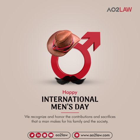 Social media Post ideas Mens Day Poster Design, International Men's Day Creative Post, International Men's Day Creative Ads, Happy International Mens Day Posts, International Men's Day Poster, International Mens Day Creative Ads, International Men's Day Creative, Happy Men's Day, Happy International Men's Day