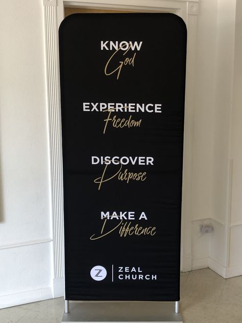 Upload Your Design Banner - Church Banners - Outreach Marketing Church Check In Station, Church Conference Decor, Church Welcome Table, Church Branding Visual Identity, Church Backdrop Ideas, Church Banners Designs Ideas, Church Welcome Gifts, Church Anniversary Decorations, Church Information Wall