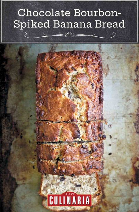 Bourbon Banana Bread, Quick And Easy Comfort Food, Applesauce Bread, Delicious Banana Bread Recipe, Joy The Baker, Chocolate Bourbon, Easy Banana Bread Recipe, Fresh Baked Cookies, Christmas Recipe