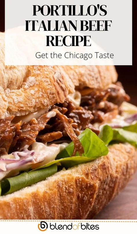 Chicago Beef Sandwich Recipe, Italian Beef Sandwiches Crockpot, Chicago Beef Sandwich, Chicago Beef, Italian Beef Recipe, Italian Roast Beef, Chicago Italian Beef, Italian Beef Crockpot, Italian Beef Recipes