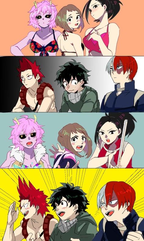 It was a normal day for the students of Class 1-A, until a mysterious… #fanfiction #Fanfiction #amreading #books #wattpad Kirishima Eijirou X Ashido Mina, Kirishima X Ashido, My Hero Academia Todoroki X Momo, Mha Todoroki X Momo, Mina Ashido X Kirishima, Ashido X Kirishima, Todoroki X Uraraka, Todoroki And Yaoyorozu, Deku X Momo