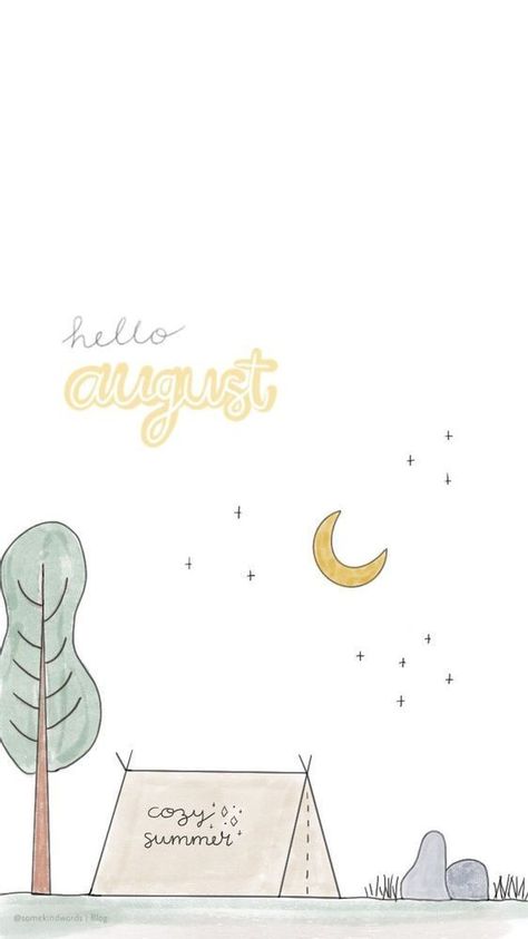 This is not my pic! But, happy August! August Bullet Journal Ideas, August Wallpapers, Bullet Journal Topics, Month Wallpaper, Do It Yourself Ideas, Aesthetic Doodles, Bujo Journaling, June Calendar, August Wallpaper