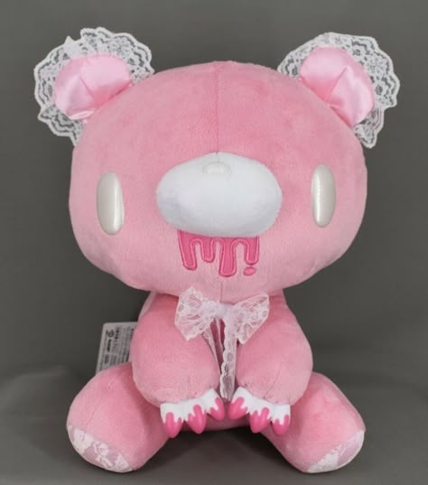 Pink Toys, Gloomy Bear, Cute Squishies, Stuffed Bear, Kawaii Core, Yami Kawaii, Kawaii Plushies, Cute Stuffed Animals, Cute Toys