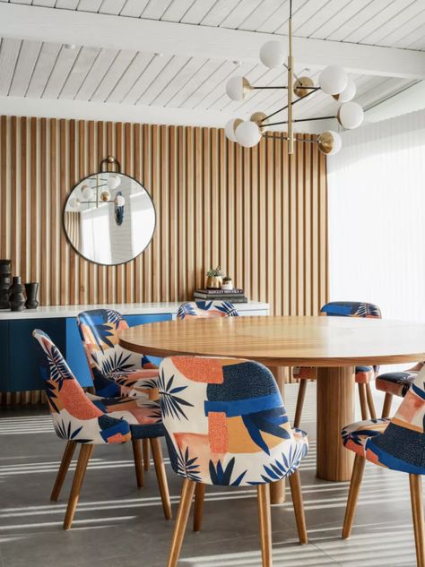 51 Blue Dining Room Ideas You'll Want to Bookmark Midcentury Modern Dining Room, Chairs For Dining Room, Best Chairs, Mid Century Modern Dining Room, Dining Room Design Modern, Dining Room Blue, Modern Architects, Mid Century Dining, Bedroom Headboard