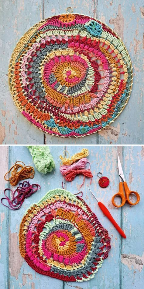 Freeform Crochet Wall Hanging by Chris Norrington | The Art of Freeform Crochet African Crochet Patterns, Freeform Crochet Patterns Free Projects, Crazy Crochet Blanket, Freeform Embroidery Inspiration, Crochet Framed Art, Freeform Crochet Art, Novelty Yarn Projects, Brushed Crochet, Crochet Freeform Pattern