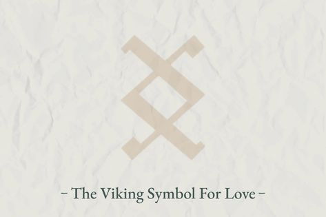 Symbols For Forever, Viking Love Symbol, Symbols For Eternal Love, Norse Symbol For Love, Eternal Love Tattoo Symbols, Viking Love Tattoo, Viking Symbol For Love, Viking Symbol For Family, Symbol For Eternal Love