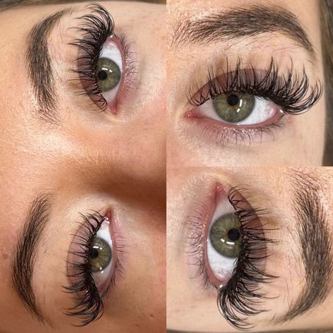 Mascara Effect Lash Extensions, Wispy Wet Lashes, B Curl Eyelash Extensions, Wet Eyelash Extensions Look, Curled Lash Extensions, Squirrel Eyelash Extensions, Wet Mascara Lash Extensions, Cc Curl Lash Extensions, L Curl Eyelash Extensions