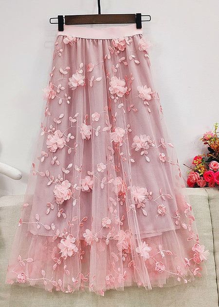 Floral tulle dress