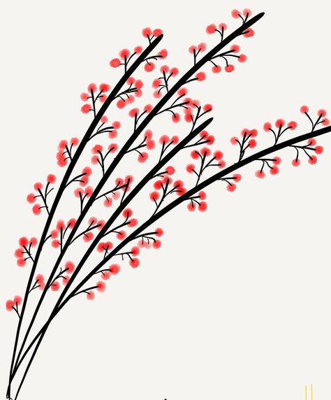 Cherry Blossom Drawing Easy, Blossom Drawing, Cherry Blossom Drawing, Tree Doodle, Simple Tree, Big Little Gifts, Sakura Tree, Cherry Blossom Tree, Flower Doodles