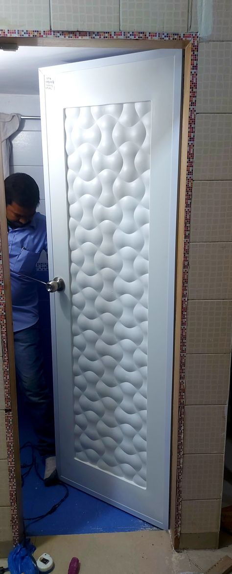 #ABS #PVC #WASHROOM #DOORS #VEENUS #INNOVATIONS #9322594398 #MUMBAI #Thakurvillage #Miraroad100% Waterproof, 100% Rot proof, Dimensionally stable No bend and twist Zero maintenance No Painting, Varnishing is required ABS doors are trouble free for a minimum of 12-15 years Pvc Bathroom Door Design India, Washroom Door Ideas, Bathroom Door Ideas Indian, Washroom Door Design, Pvc Doors Bathroom, Pvc Bathroom Door Design, Bathroom Door Design Modern, Aesthetic Kitchen Design, Clocks Aesthetic