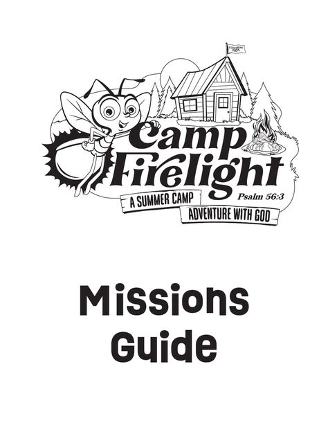 Camp Firelight Missions Guide.pdf.pdf | Powered by Box Camp Firelight Vbs Theme, Camp Firelight Vbs, Camp Out Vbs, Vbs Shirt, Camp Vbs, Ruth And Naomi, Camping Journal, Camping Snacks, Camp Theme