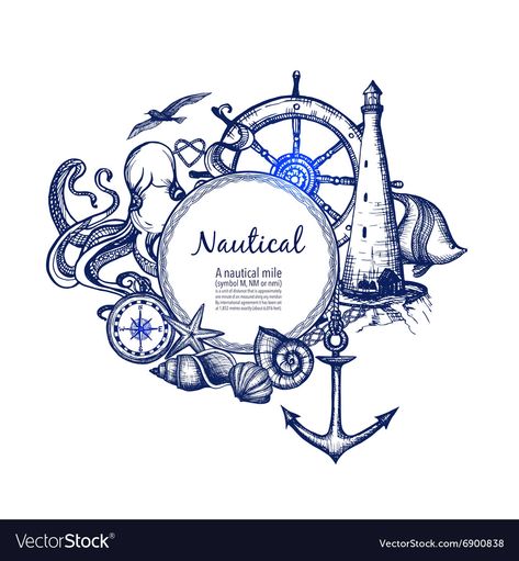 Narrative Techniques, Rime Of The Ancient Mariner, The Ancient Mariner, Ancient Mariner, Etiquette Vintage, Nautical Cards, Doodle Design, Nautical Design, Doodle Designs