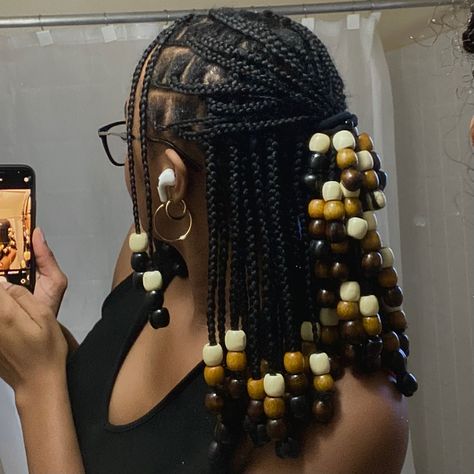 Short Box Braids Hairstyles, Braided Hairstyles For Black Women Cornrows, Natural Hair Stylists, Black Ponytail Hairstyles, Quick Braided Hairstyles, Protective Hairstyles Braids, Hair Twist Styles, Cool Braid Hairstyles, Braids With Beads